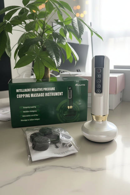 Massaggiatore Elettrico Anti-Cellulite | Coppettazione, Calore & Vibrazione