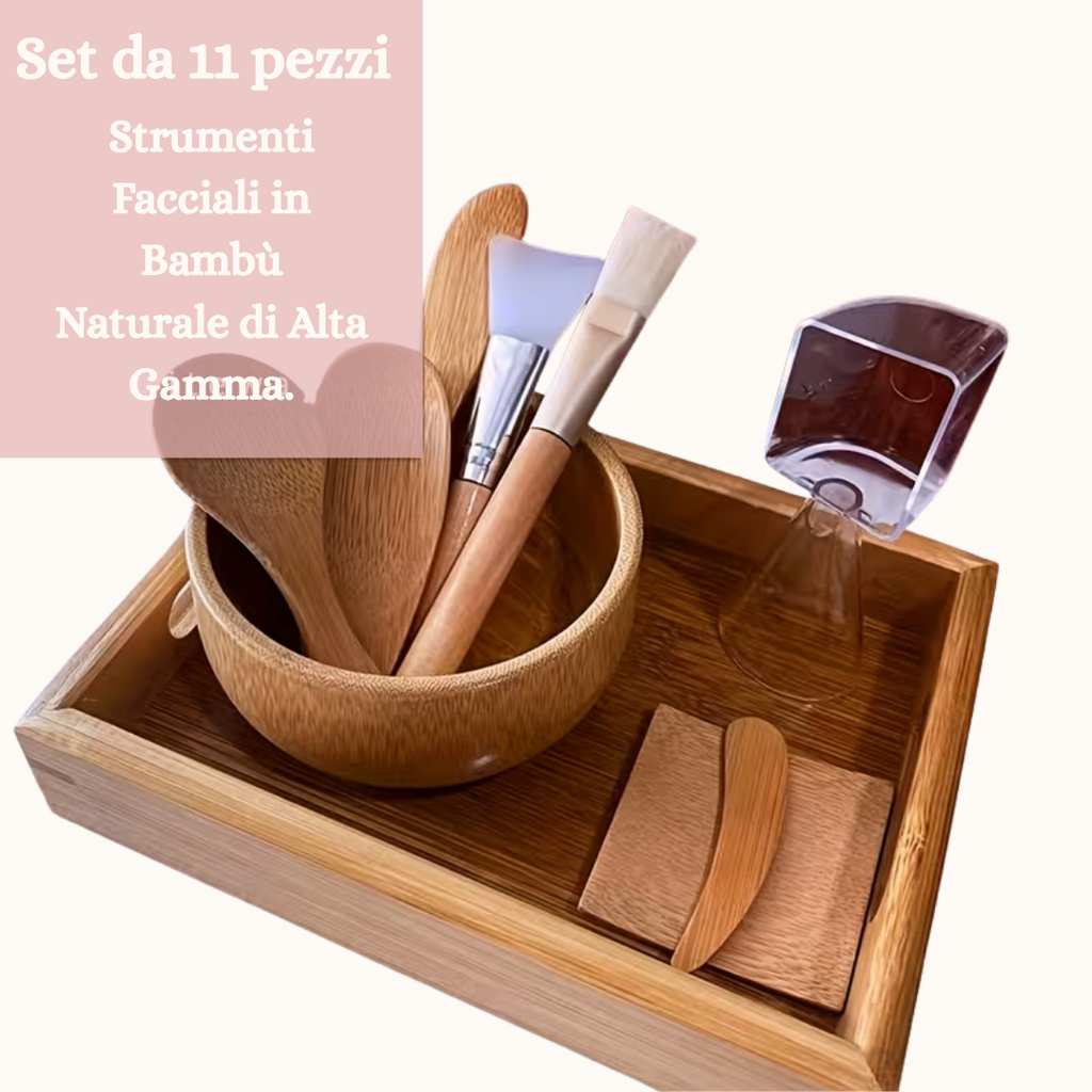 Set  Creazione maschere corpo-Viso-Capelli 5 pezzi