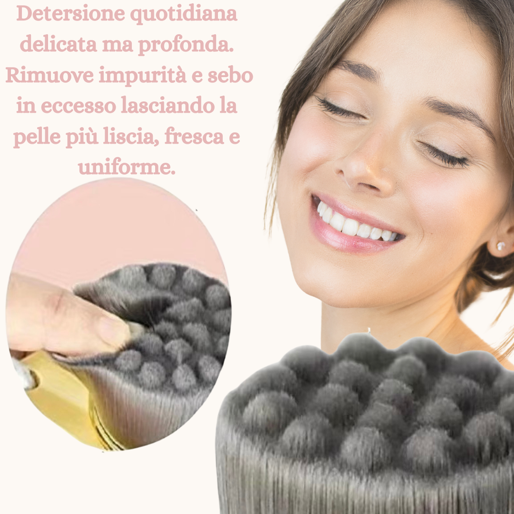 Spazzola Lavaggio Viso(SETOLE MORBIDE)