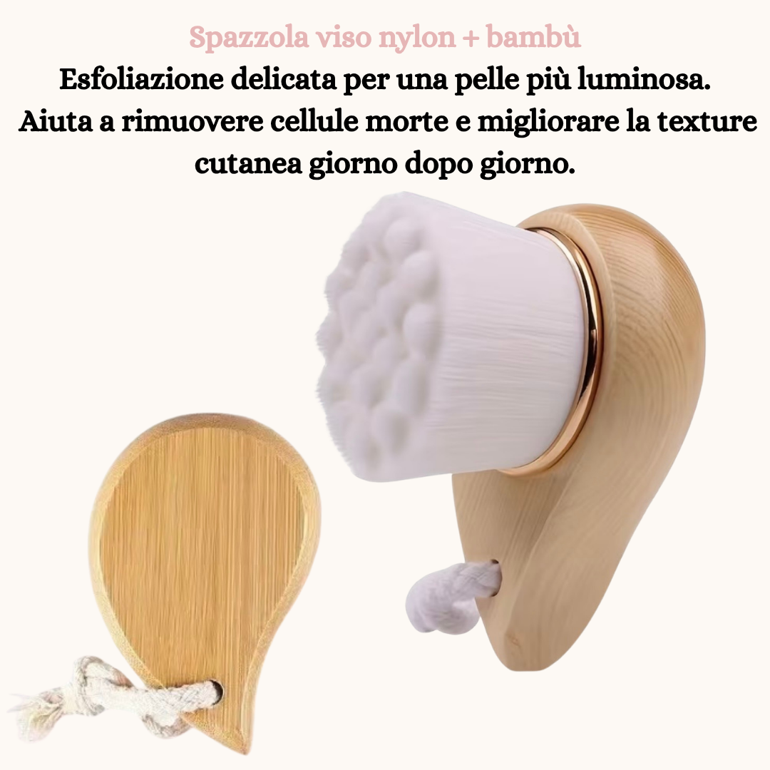 Spazzola Lavaggio Viso(SETOLE MORBIDE)